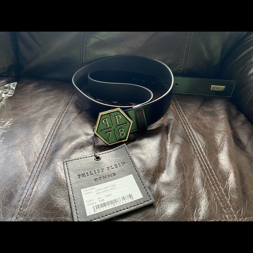 Phillip Plein 110 belt with bag